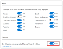 ConfigurationManagerToExcludeBing