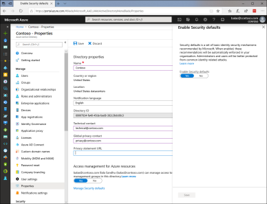 Introduction To Security Defaults